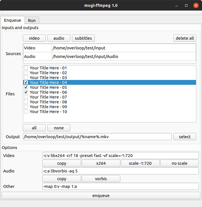 free downloads clever FFmpeg-GUI 3.1.7